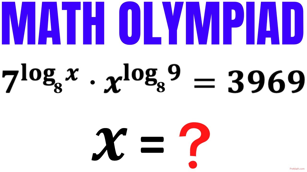 Solve Exponential Logarithmic Equation | Learn this important Trick | Math Olympiad Training