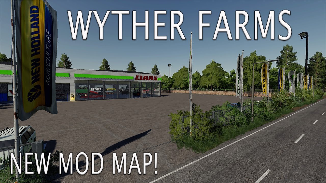 “WYTHER FARMS“ NEW MOD MAP! Farming Simulator 19 PS5 MAP TOUR (Review) FS19.