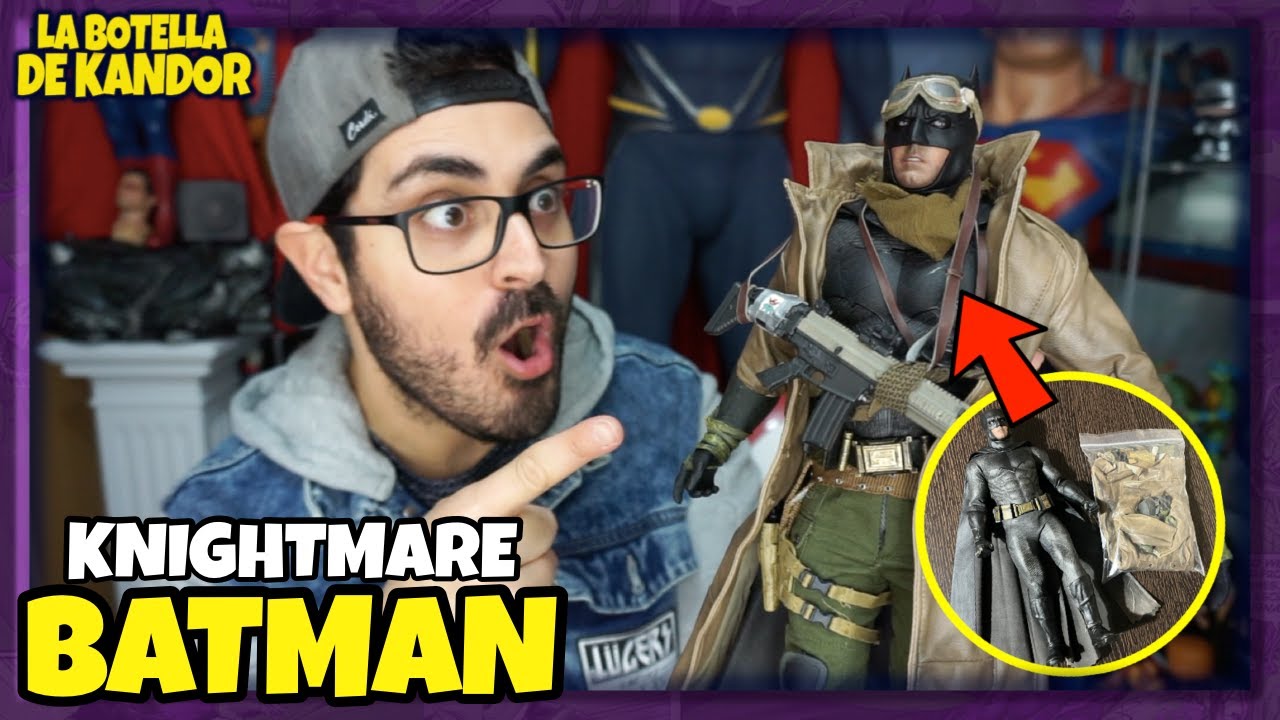¡Ha vuelto mi KNIGHTMARE BATMAN custom de Hot Toys!