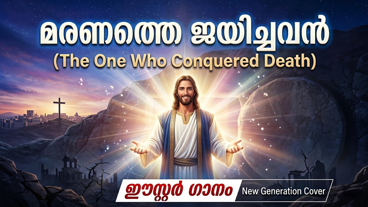 മരണത്തെ ജയിച്ചവൻ (The One Who Conquered Death) | Easter Special Malayalam Song 2026 | New Gen Cover