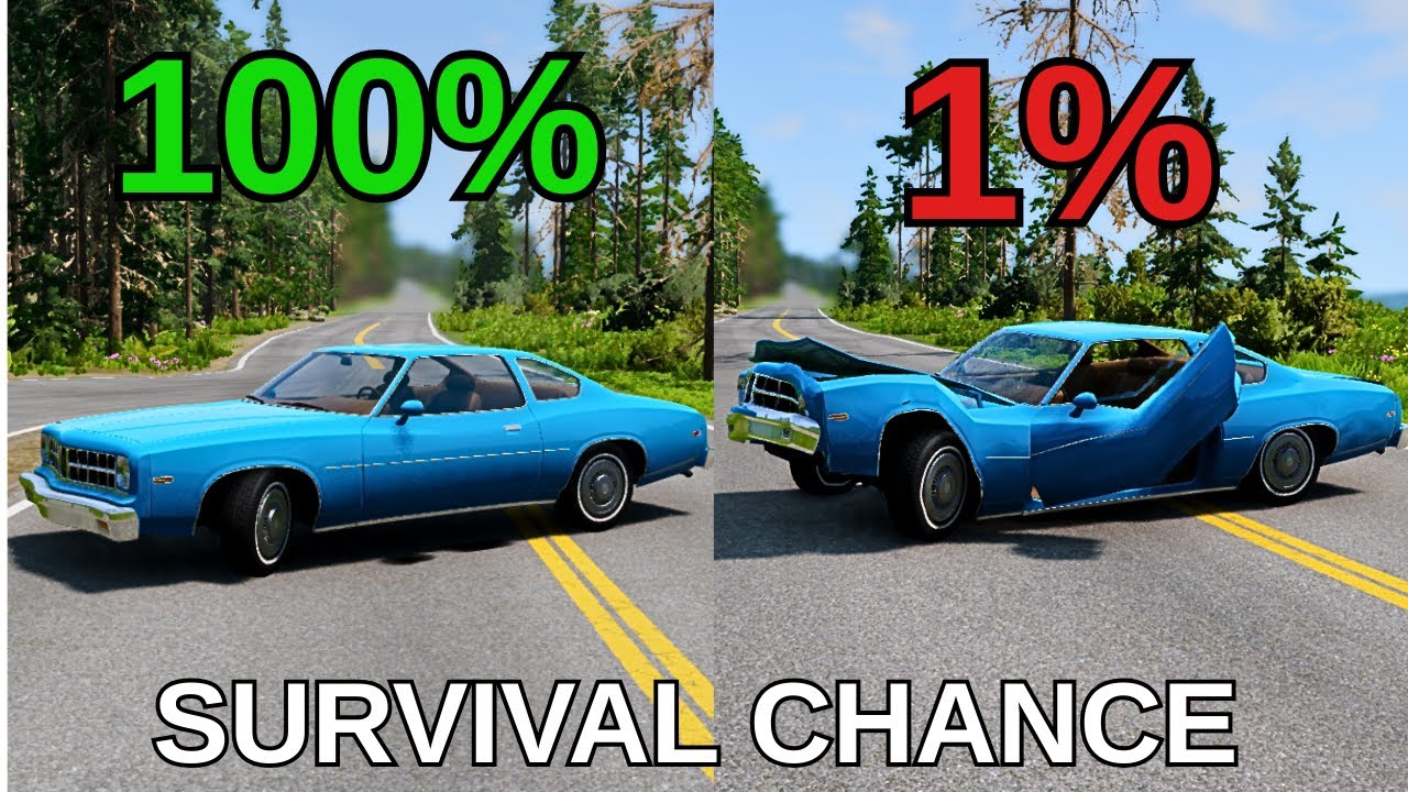Realistic Survival Chance Crashes #13 | BeamNG.drive