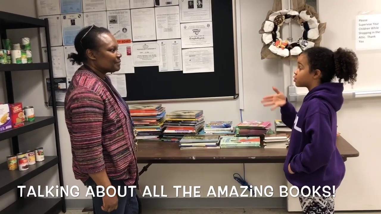 Book Drive for the Airman’s Attic at Andrews Air Force Base