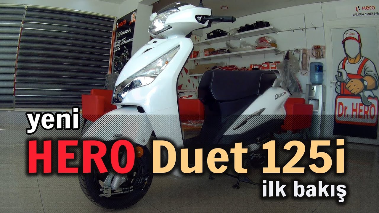 Yeni Hero Duet 125i / İlk Bakış