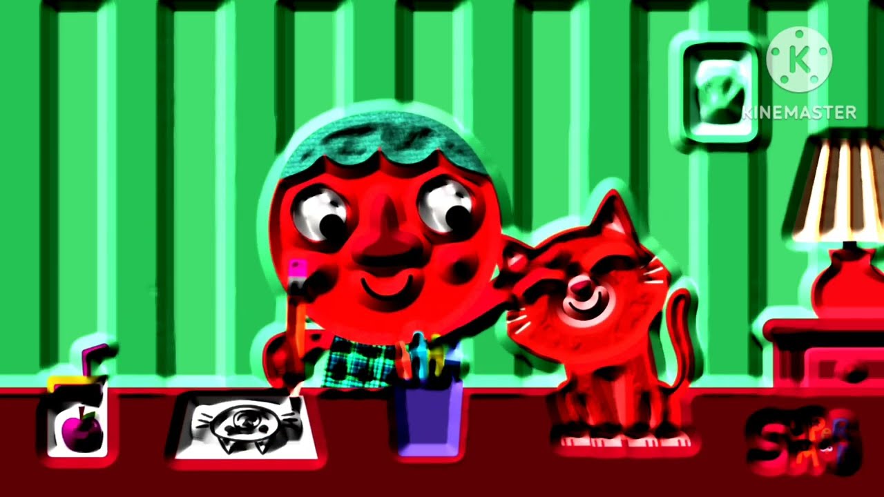 Quiet cat says meow meow Effects || Noodle & Pals super simple song Effects 