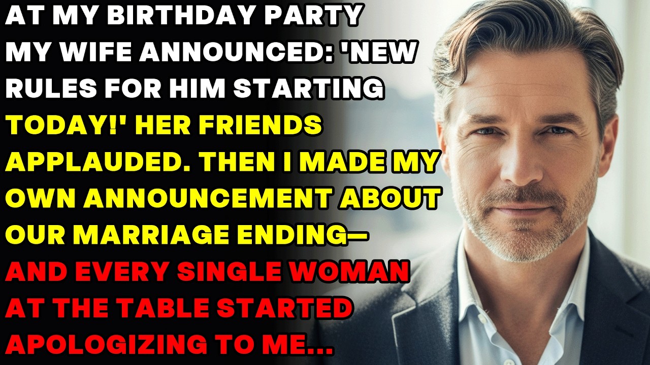 Wife Declared 'New Rules!'—I Declared 'New Life!'—Every Woman At Table Started BACKPEDALING!