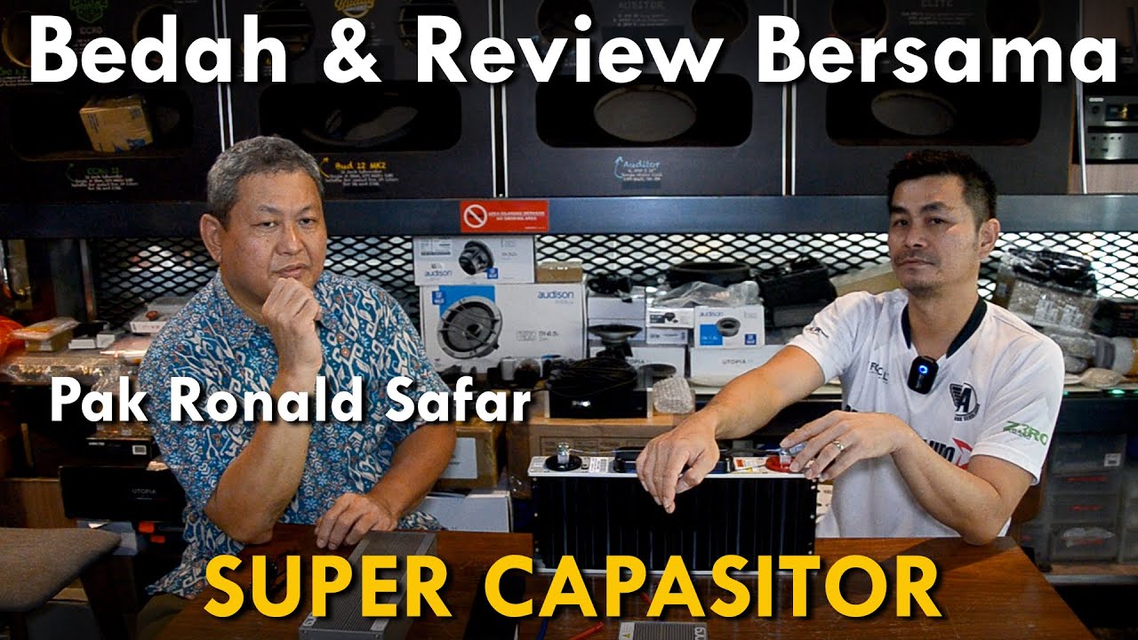 Review dan testimoni nrg Super Capacitor made in Korea bersama Pak Ronald Safar