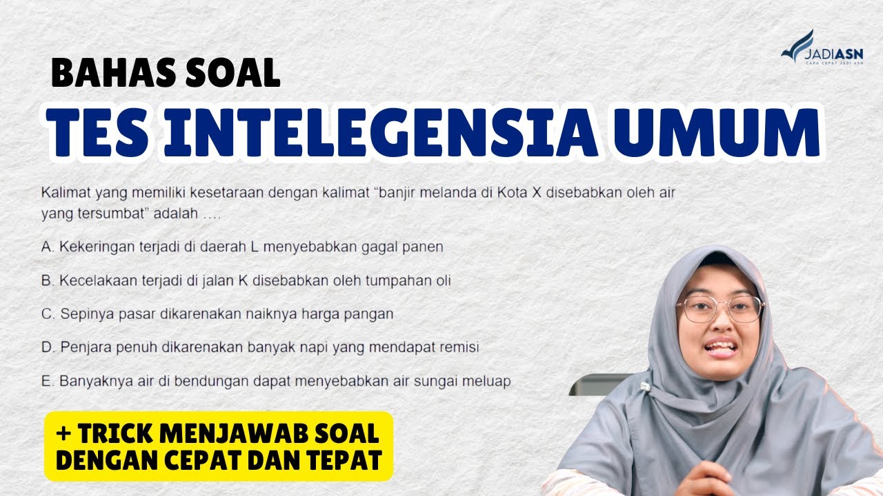 soal cpns 2025 - Soal TIU CPNS 2025: Latihan Soal dan Tips Sukses Lolos dengan Skor Tinggi!