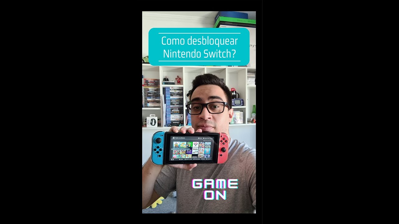 Desbloqueio Nintendo Switch! 