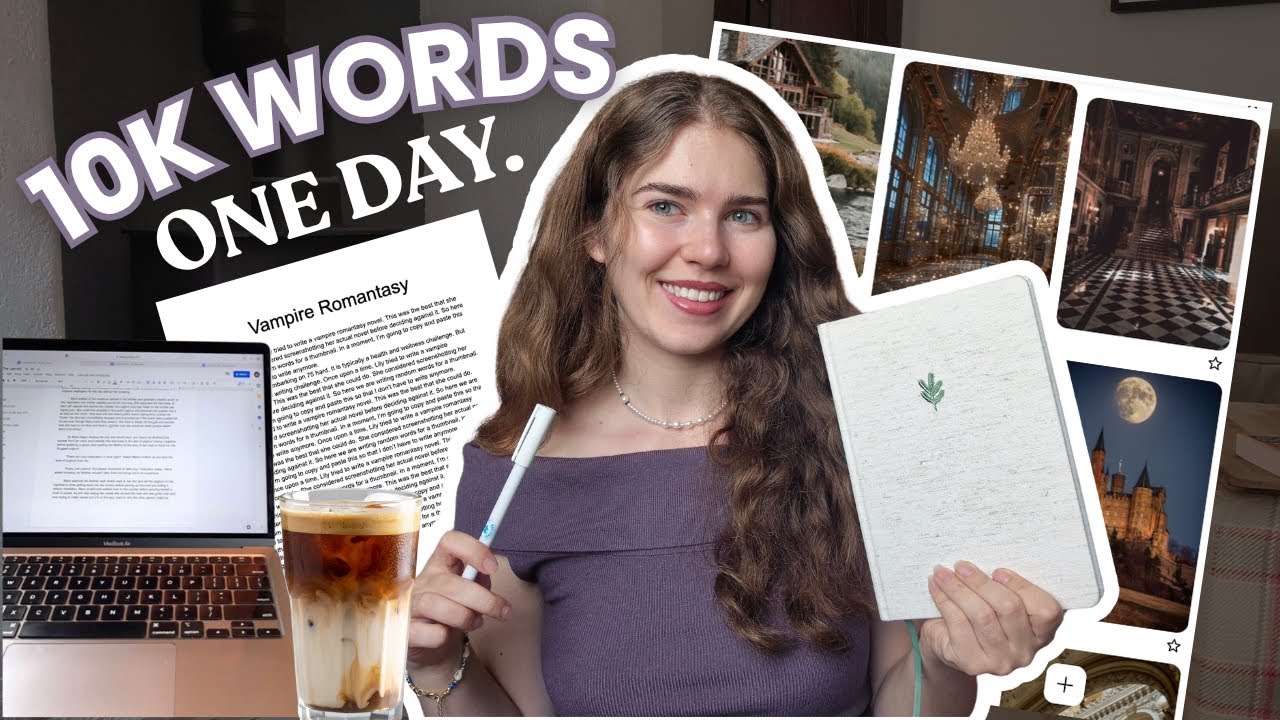 i tried writing 10k words in one day... 🖊️✨ (wish me luck)