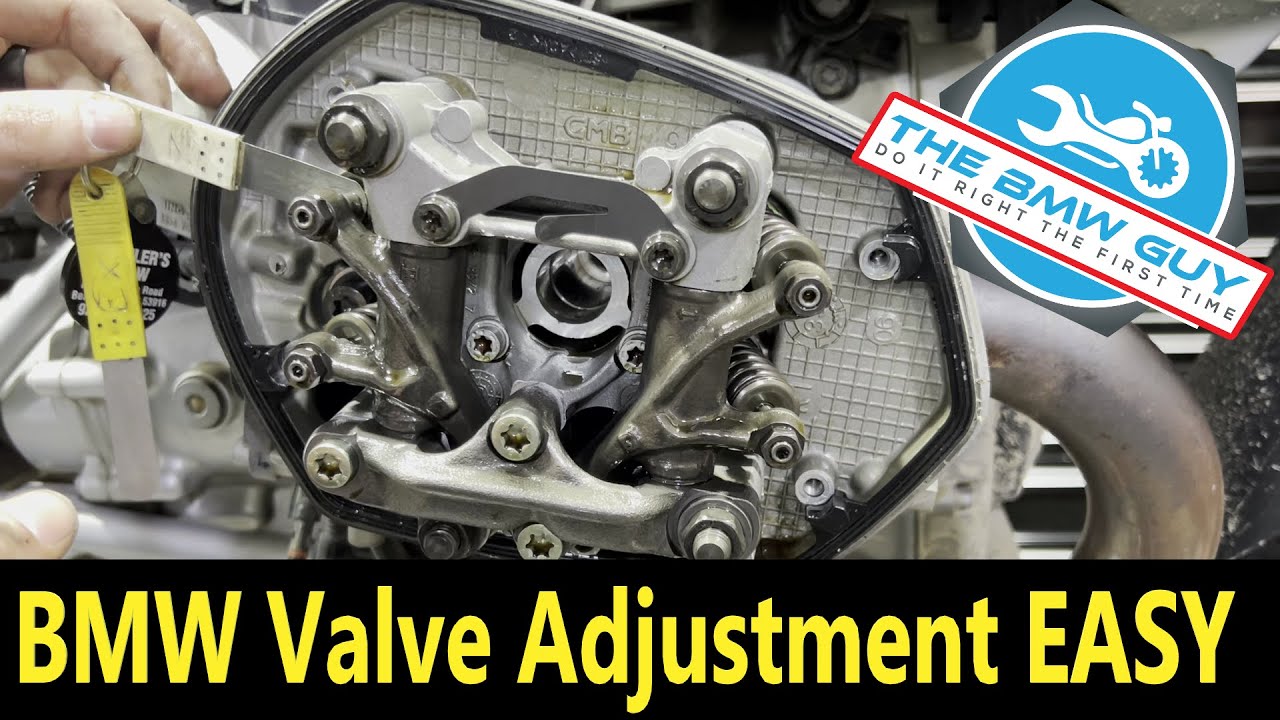 2004-2009 BMW R1200 Valve Adjustment and Spark Plug Change 24k Service