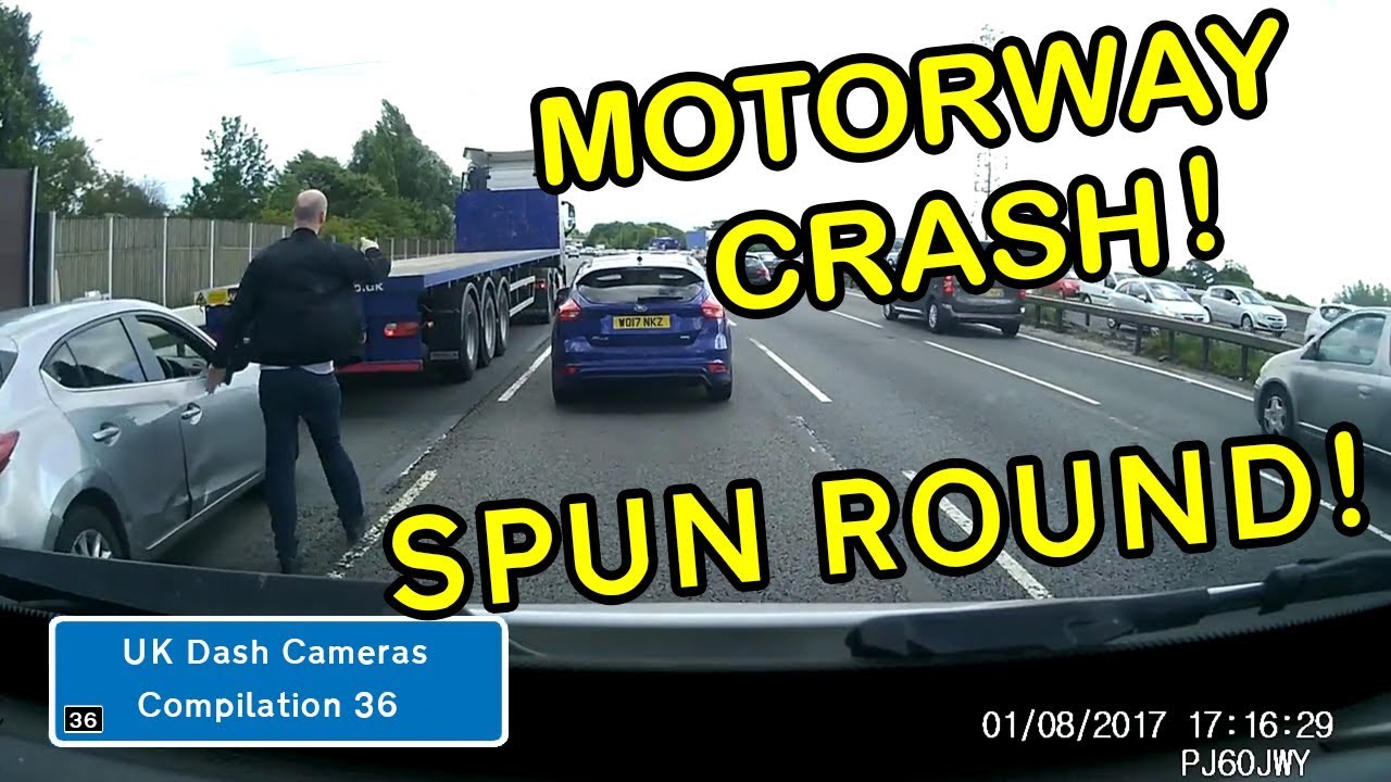 UK Dash Cameras - Compilation 36 - Bad Drivers, Crashes + Close Calls