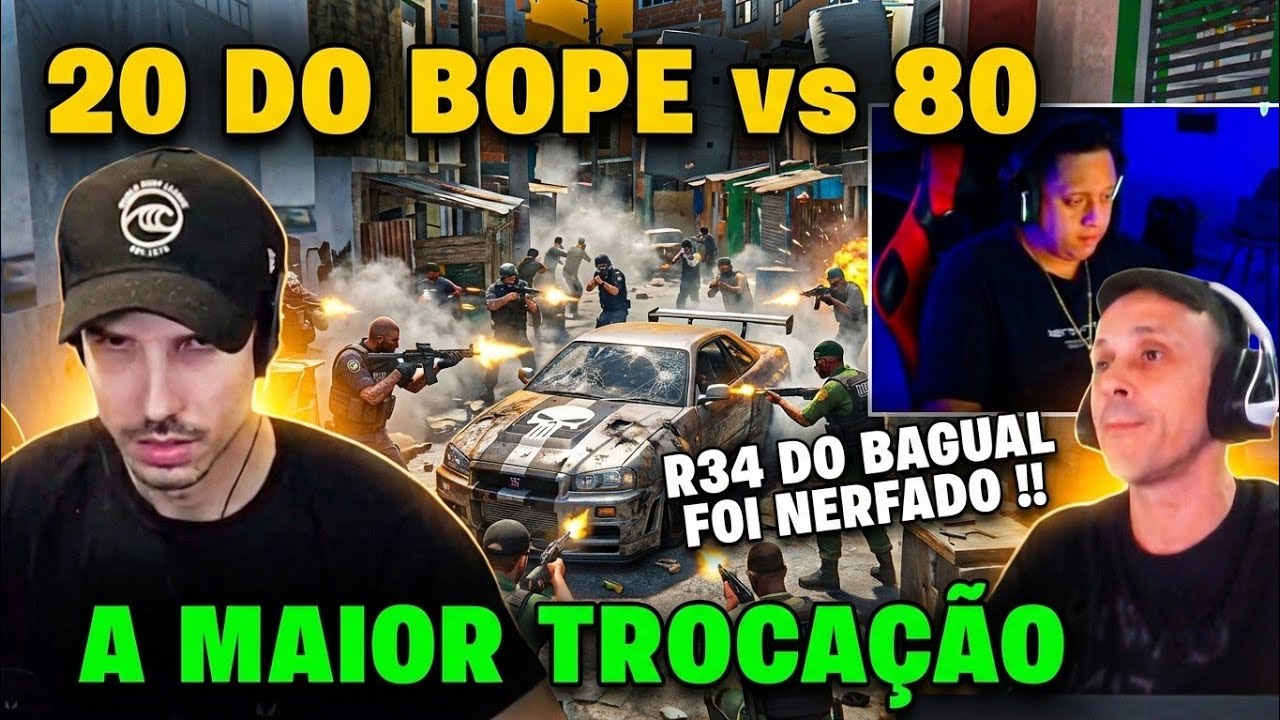 BAGUAL DESAFIOU O DELEGA?😱🚨BOPE TEVE QUE APELAR contra FAC/ do TICO e delega 🔥 A MAIOR TROCAÇÃO