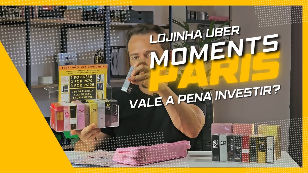 Lojinha de Perfumes Uber Moments Paris - Como funciona