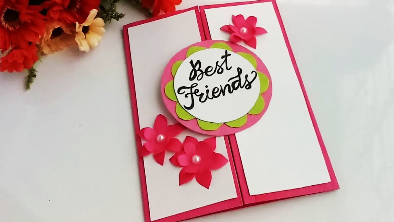 How to make Special Card For Best Friend/DIY Gift Idea...