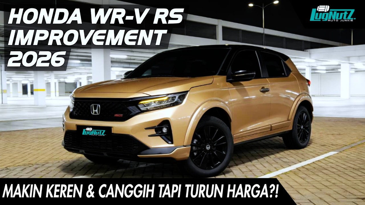 Fitur Naik, Harga Turun! MENANG BANYAK! Honda WR-V RS 2026 Jadi Calon SUV KECIL TERBAIK Di Indonesia