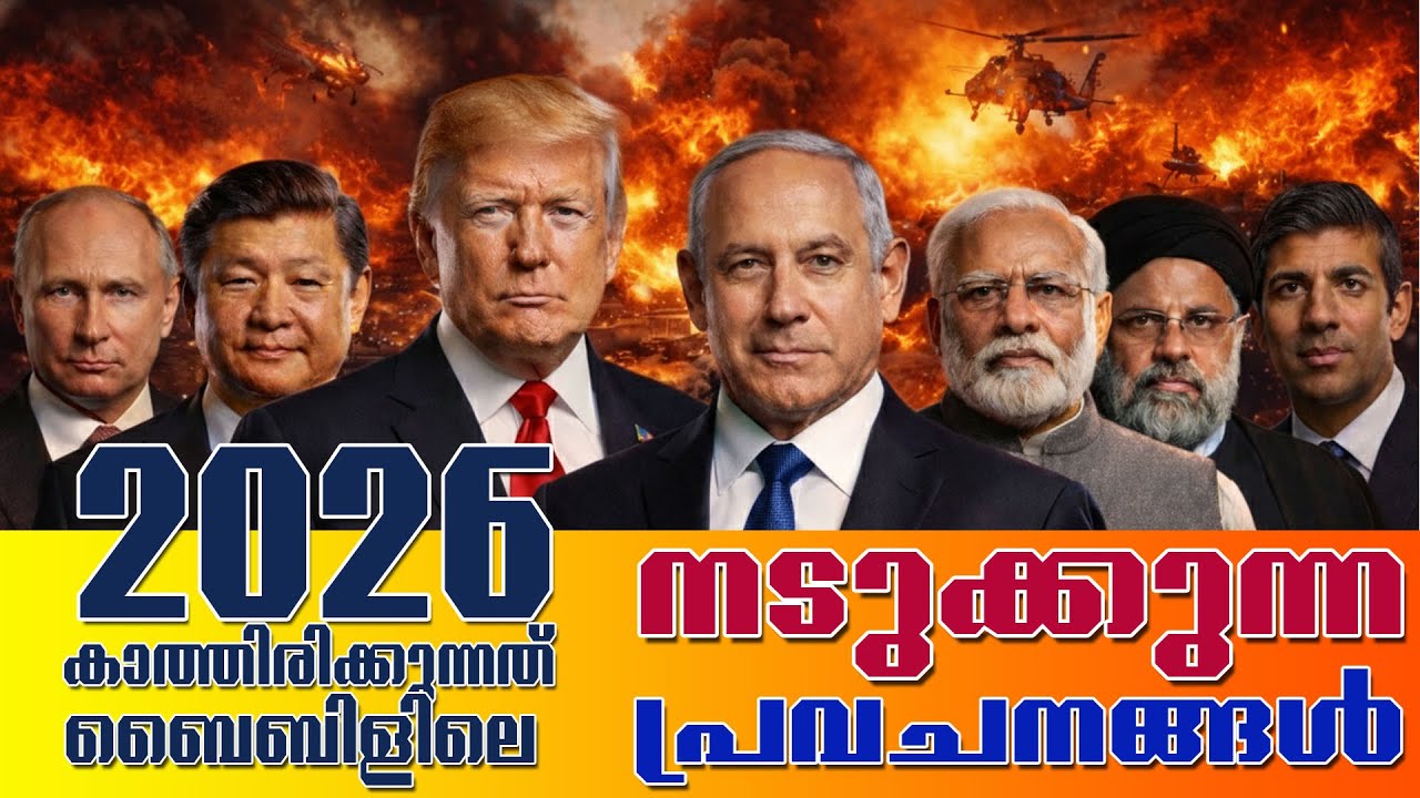 2026 നെ ക്കുറിച്ചുള്ള ബൈബിൾ പ്രവചനം | SHOCKING BIBLE PROPHECY 2026