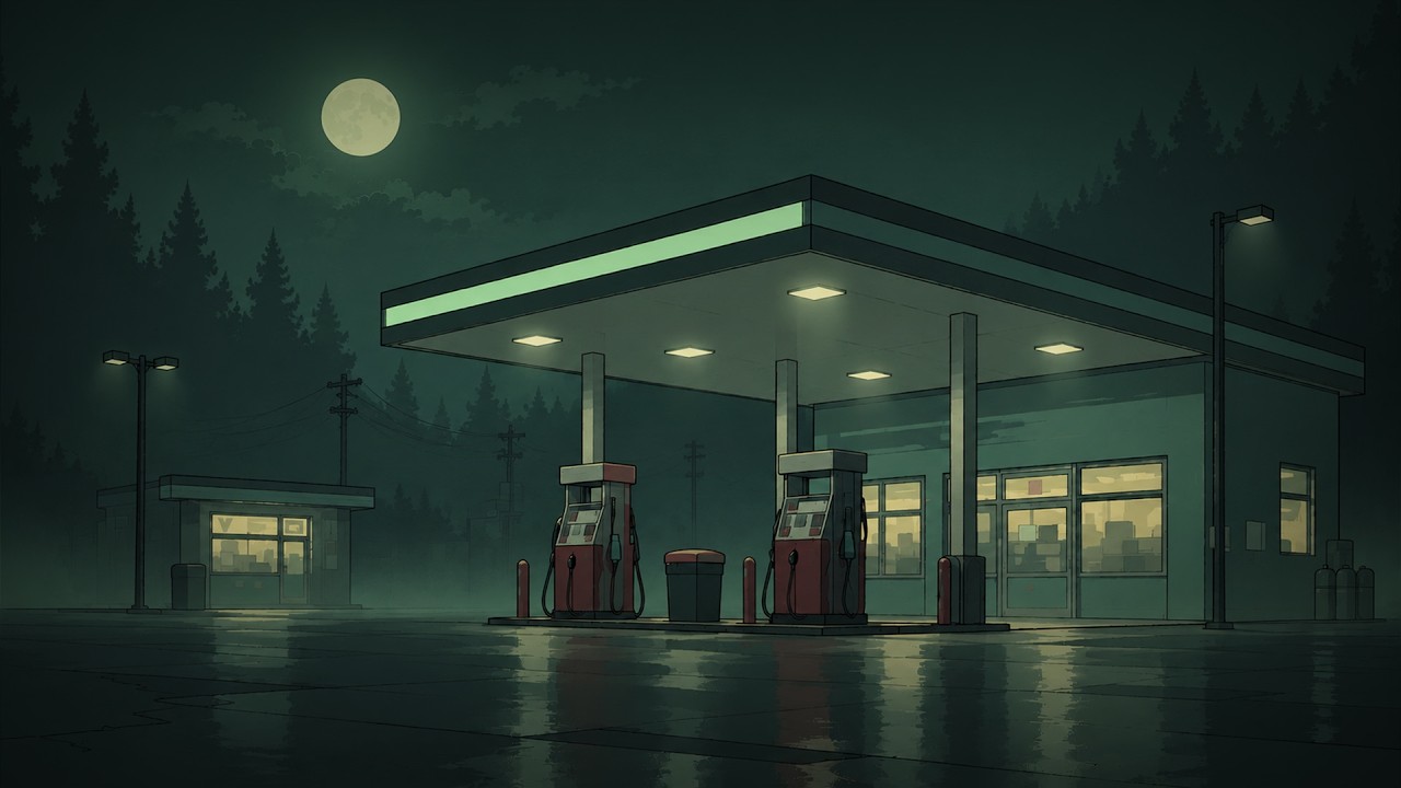 4 GAS STATION & MORE Horror Stories Animated