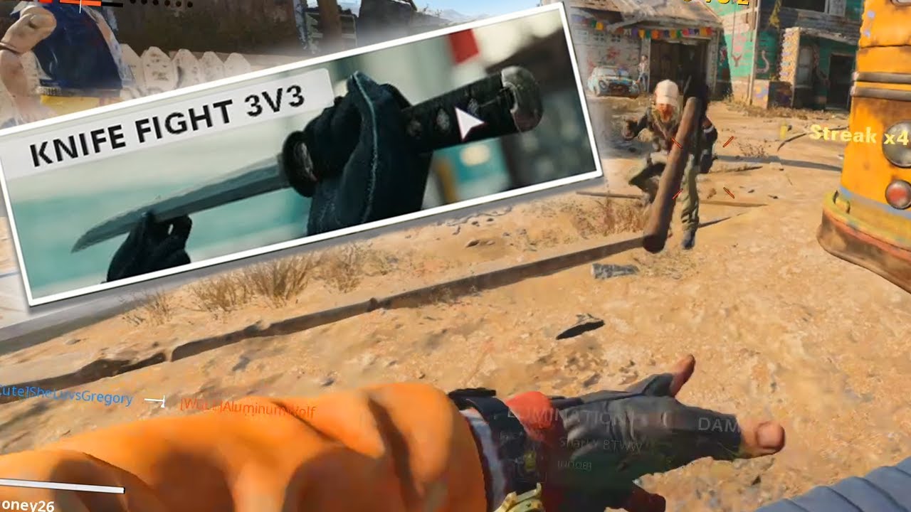 Hurting my ego in Knife Fight 3v3