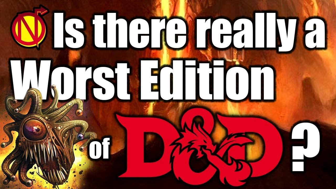 D&D 5E против старых изданий Dungeons and Dragons