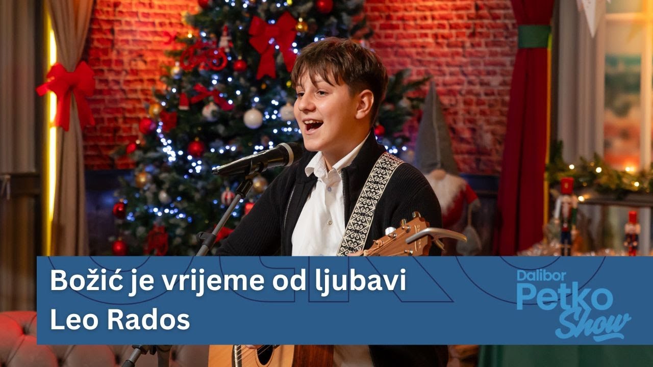 Božić je vrijeme od ljubavi - Leo Rados  | Srebrna krila i prijatelji | Dalibor Petko Show | CMC TV