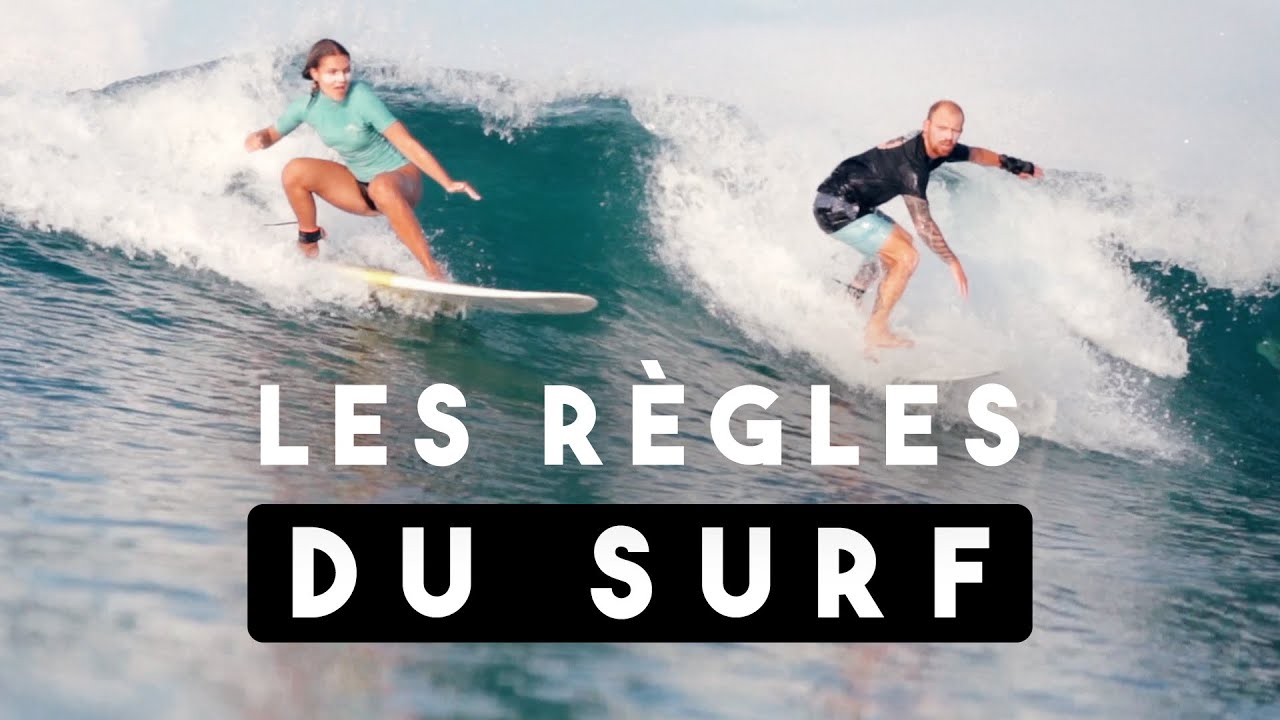 Les R&Egrave;GLES EN SURF (Priorit&eacute;s, respect, surf &eacute;tiquette) - Tutoriel surf d&eacute;butant