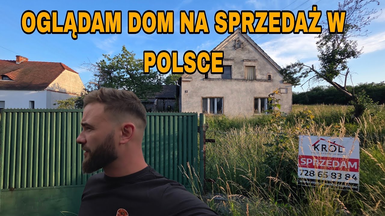 KUPIŁEM SW&Oacute;J PIERWSZY UL!  I Jadę Oglądać Dom w Polsce  - Ruina czy Okazja?