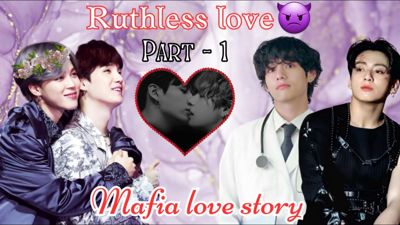 Ruthless love || 👿 part- 1 || taekook yoonmin namjin love story || taekook hindi dubbed #btsarmy