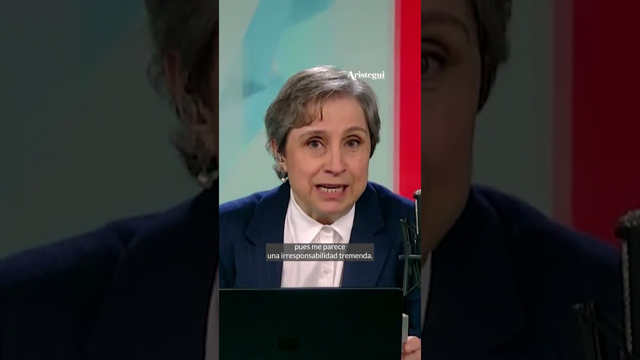 Carmen Aristegui cuestiona que Sheinbaum desestime el libro de Scherer