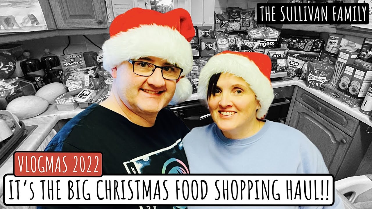НАЧАЛО БОЛЬШОГО РОЖДЕСТВЕНСКОГО ПОКУПОК ПРОДУКТОВ! | VLOGMAS 2022 | Семья Салливан