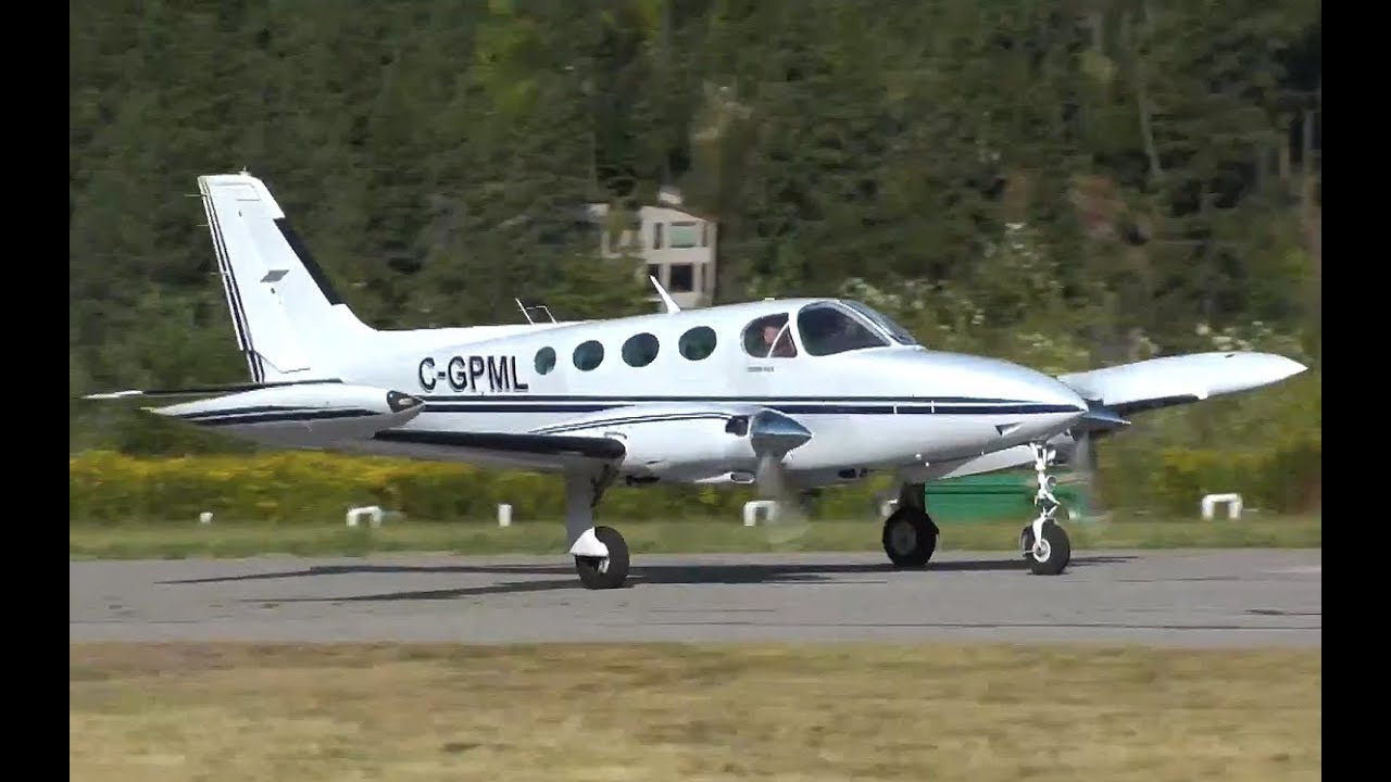 Cessna 340 Takeoff