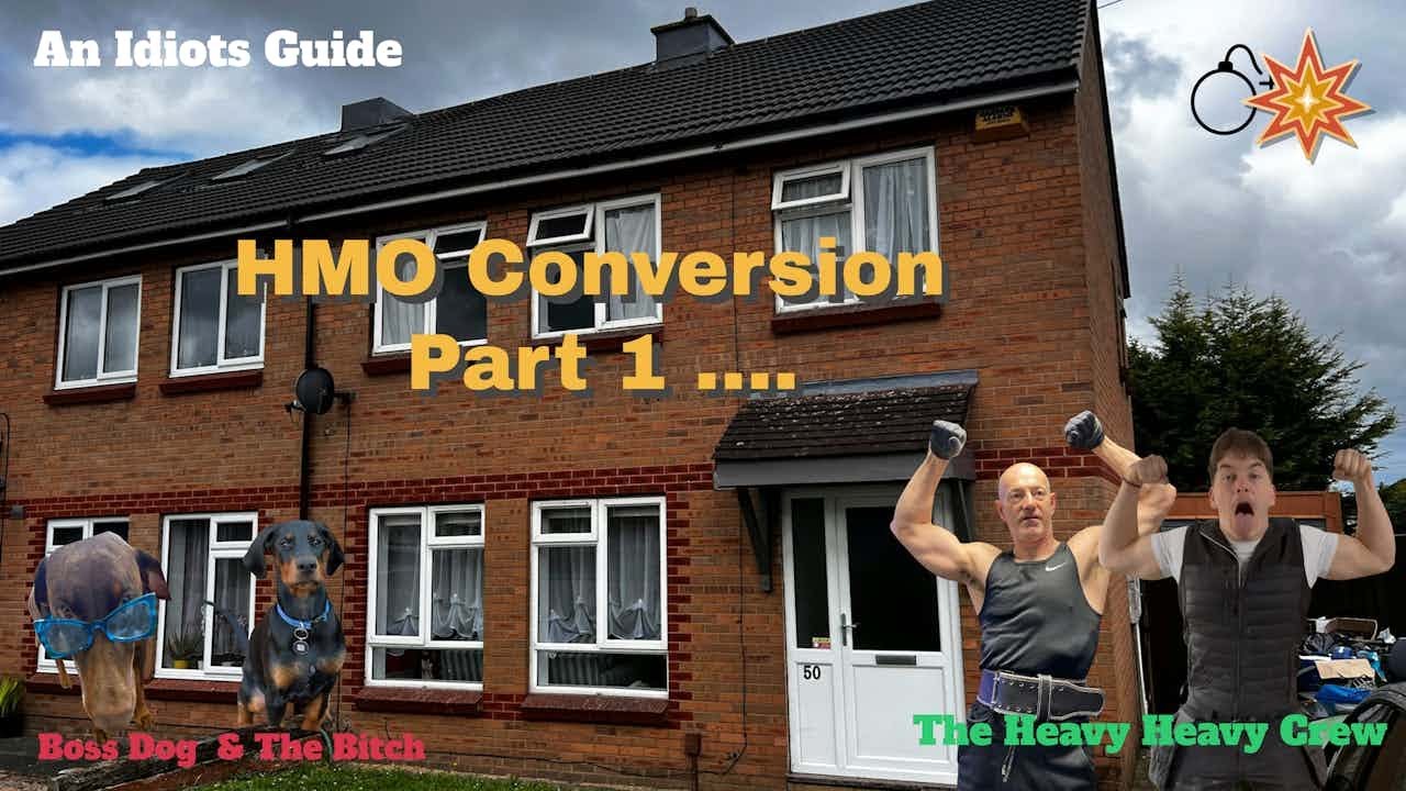 Converting a house from a 3 bed semi to a HMO... Pt 1...