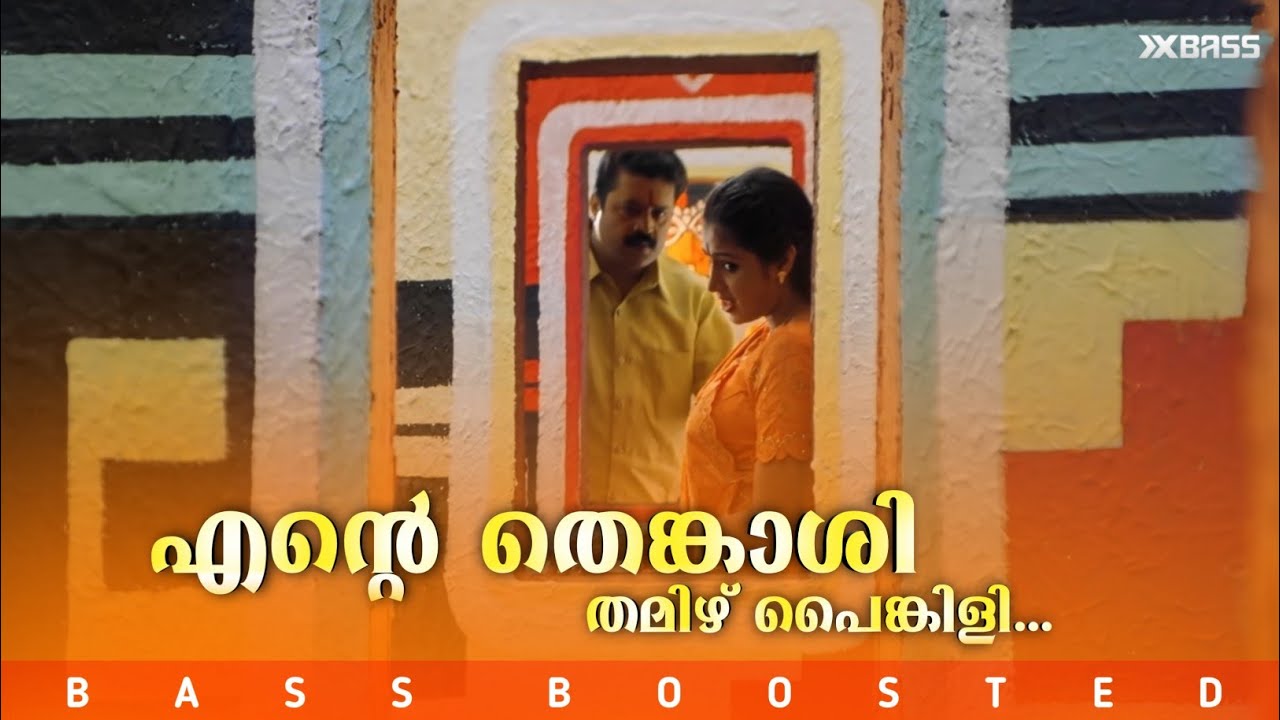Ente Thenkasi | BASS BOOSTED AUDIO | Thenkasipattanam | Suresh Gopi | Suresh Peters | M G Sreekumar