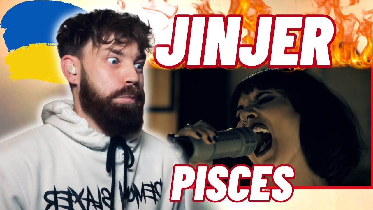 BRITISH Rap Fan REACTS to 🇺🇦 JINJER - Pisces (Live Session) | REACTION