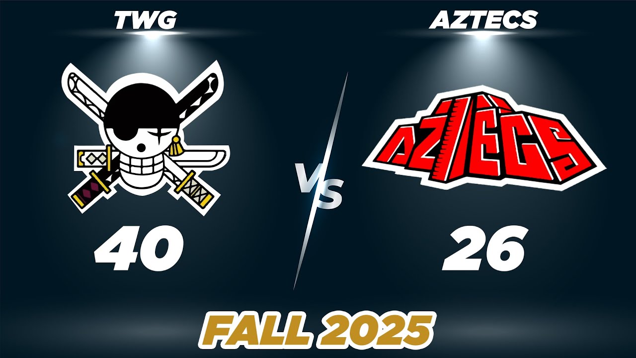 TWG vs Aztecs | FALL '25 | Los Angeles | South Conference | Week 4