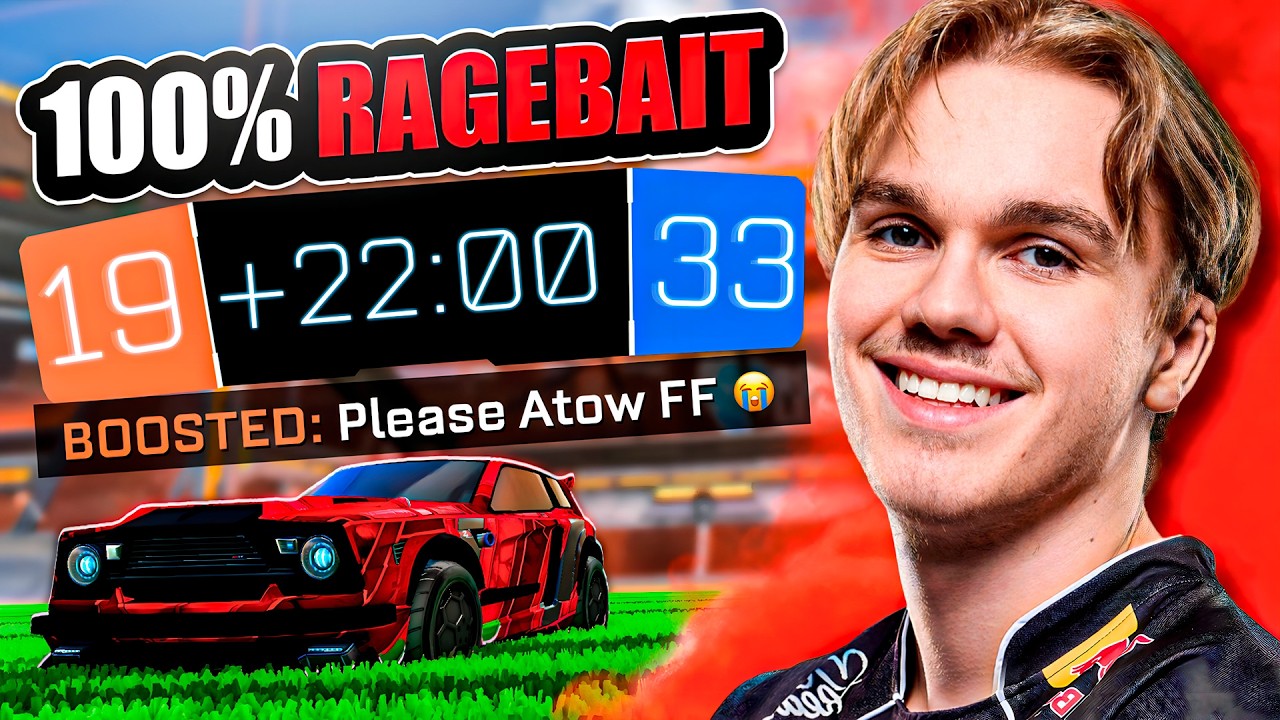LA GAME LA PLUS LONGUE DE ROCKET LEAGUE ?!! (+22 MINS) | KC ATOW