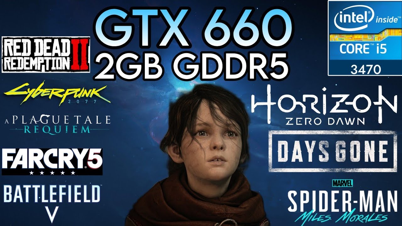 GTX 660 (2GB) + I5 3470 & 16GB Ram | Test In 8 Games In 2024 !