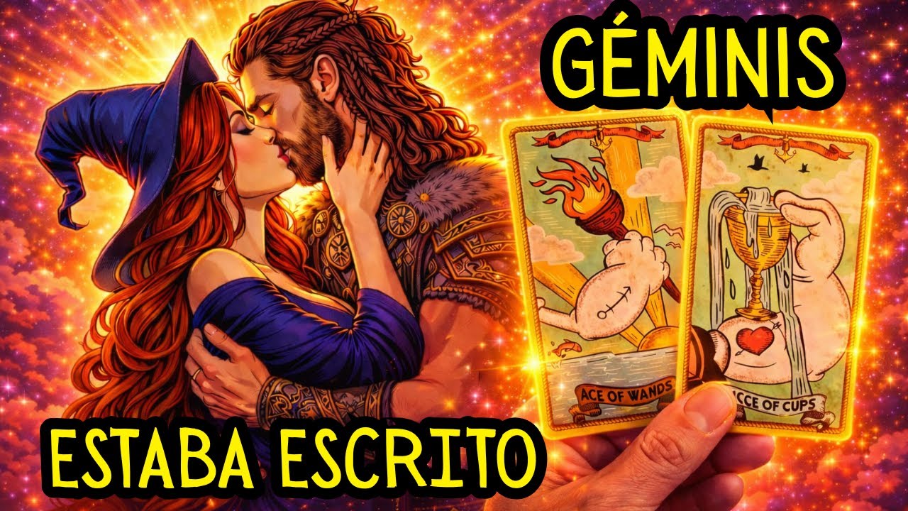 GÉMINIS♊VIENE TU ALMA GEMELA❤️ ESTABA ESCRITO