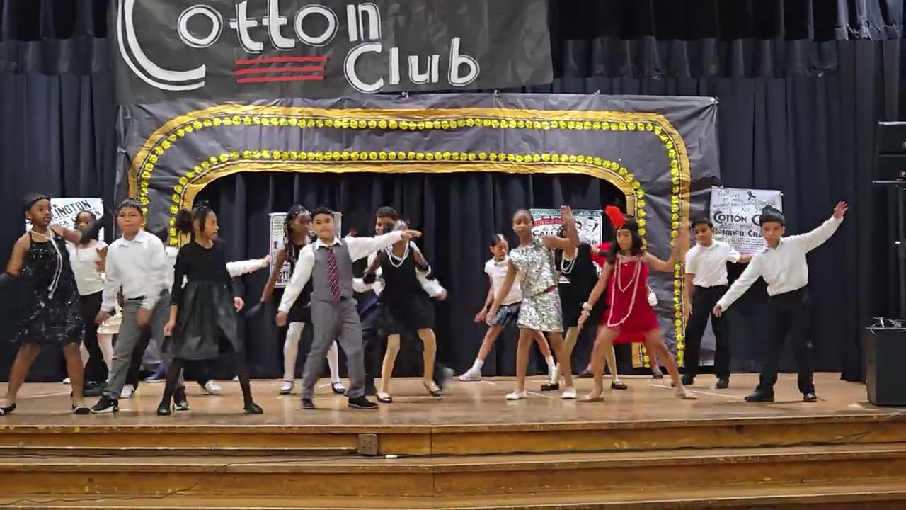 Tibby elementary black history month performance 