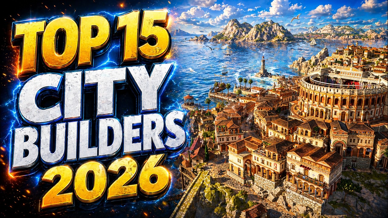 Top 15 City Builders PC à Venir en 2026 – Les Meilleurs Jeux de Gestion
