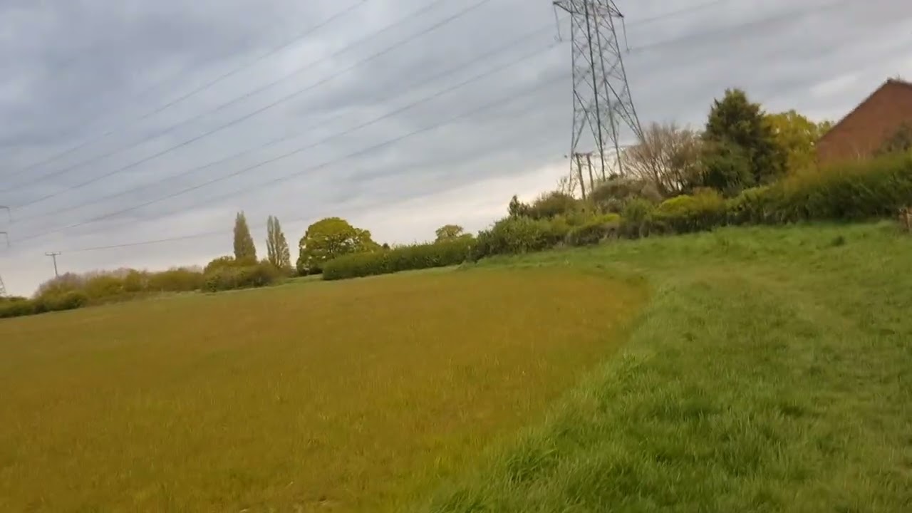 Bedworth Hospital lane- The fields before they were built on