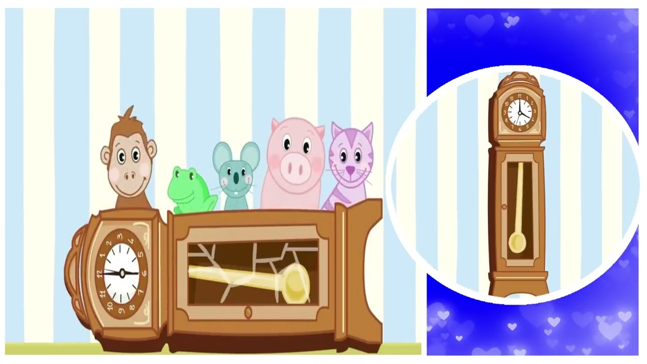 Hickory Dickory Dock - Children's Song with Lyrics | ACAPELLA