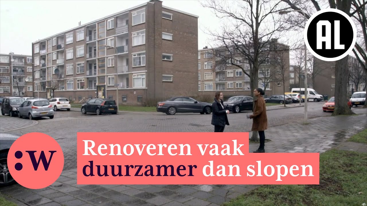 Waarom moet je schimmelige flats niet slopen?