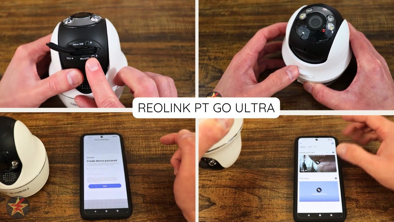 Как настроить Reolink PT Go Ultra