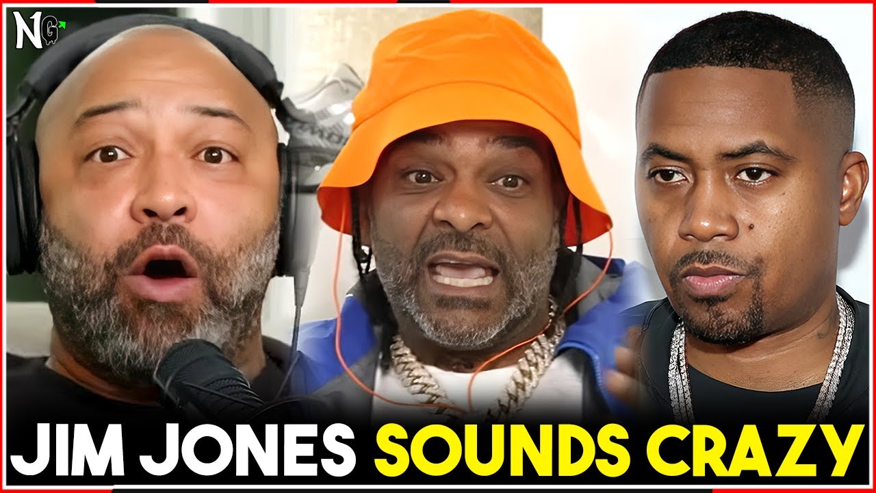 Joe Budden Reacts to Jim Jones Comparing Himself to Nas on Joe and Jada Podcast