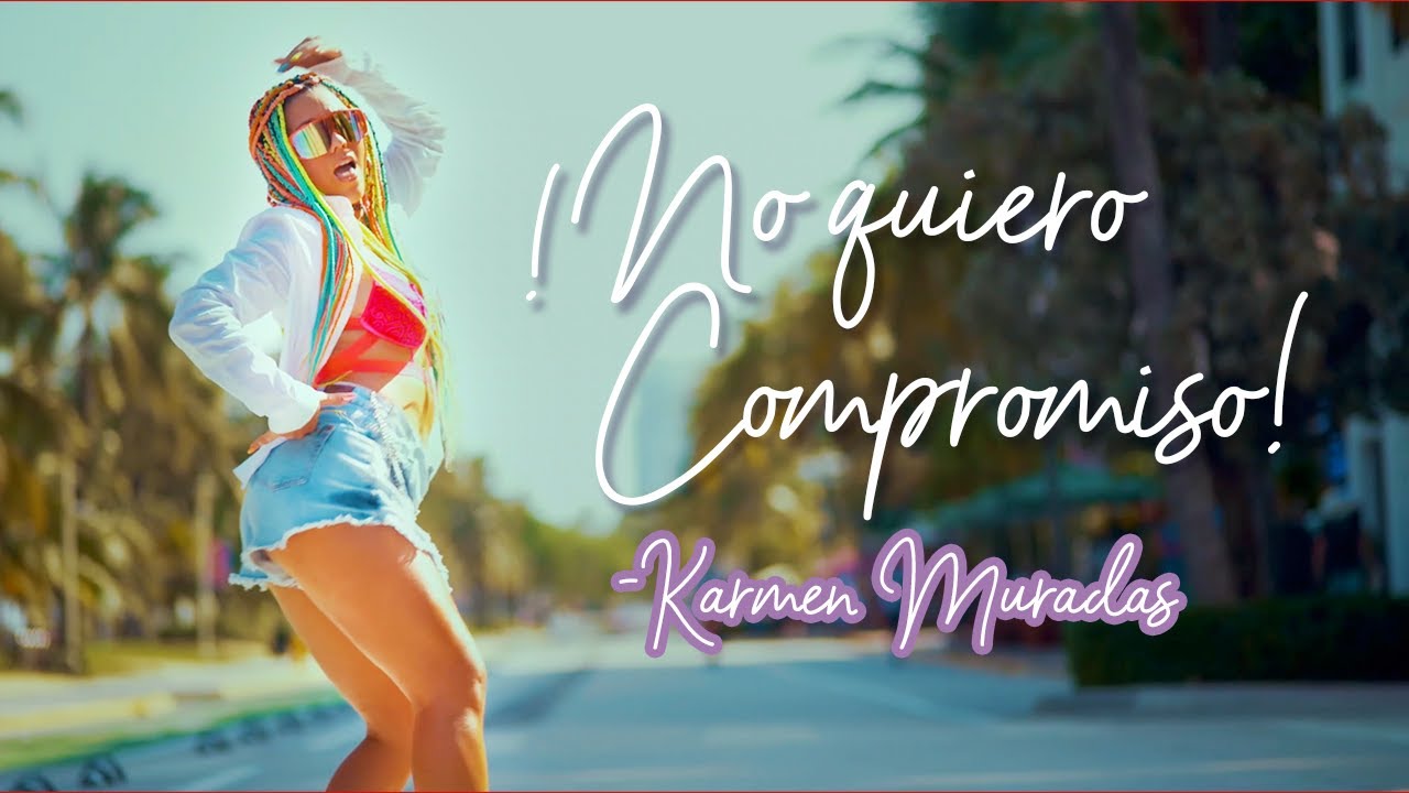 Karmen Muradas - No Quiero Compromiso (Visualizer) - #SalsaFresh 1.0 #Salsa