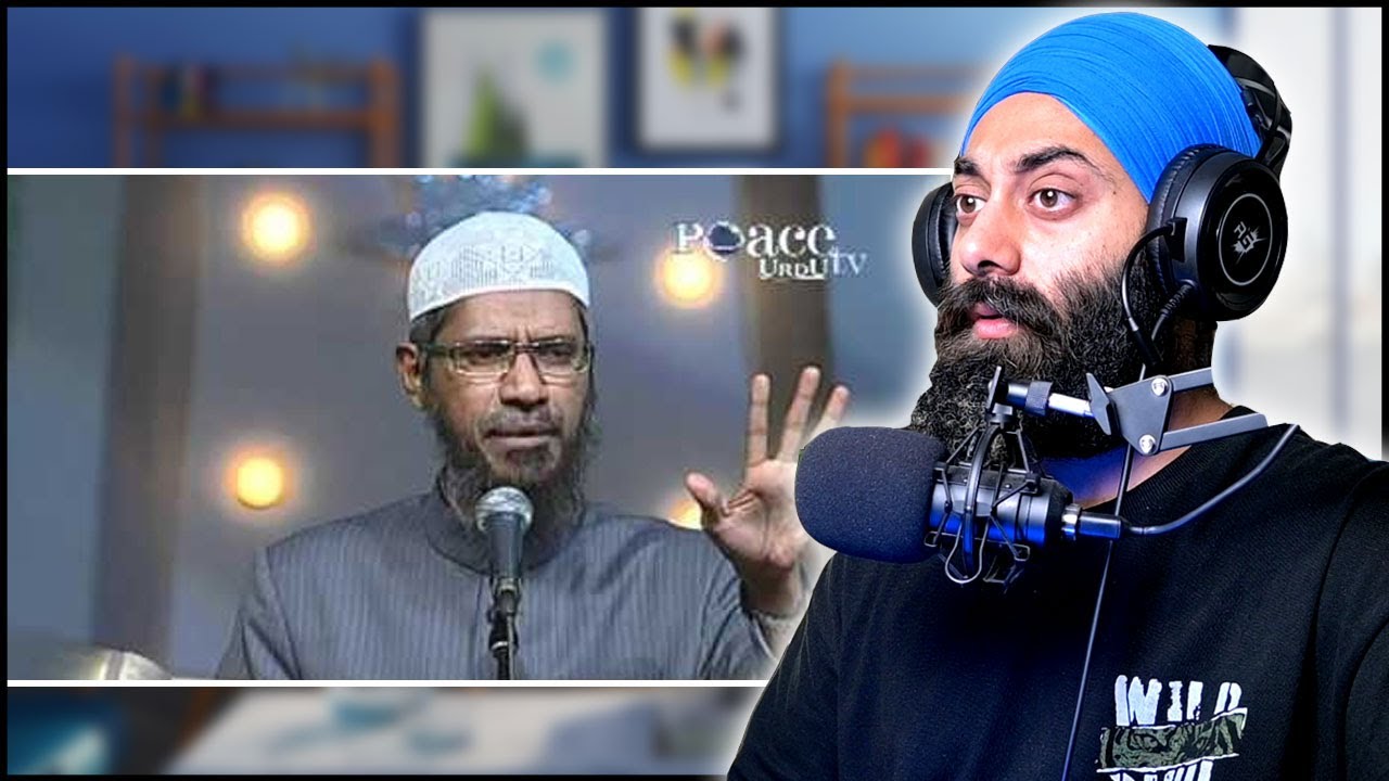 Indian Reaction on Kya Gosht Khana Galat Hai? By Zakir Naik | PunjabiReel TV