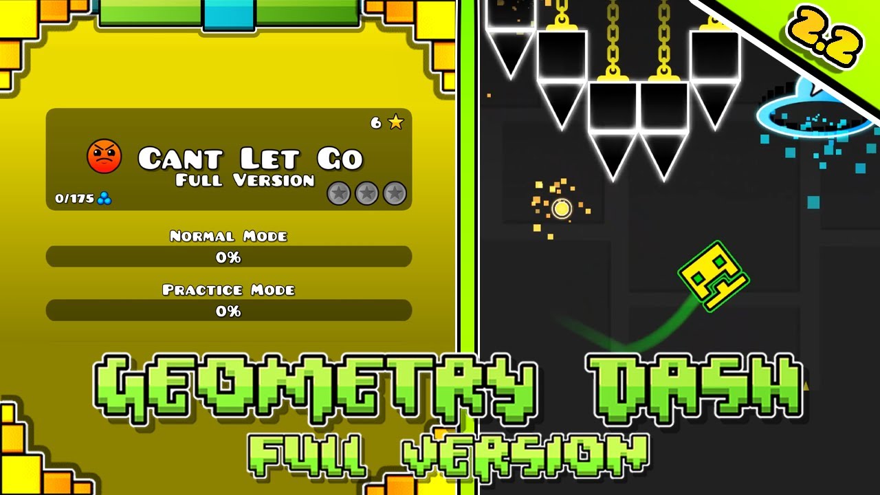 Cant Let Go Full Version | Geometry Dash Full Version | by BJVDIMAFELIX