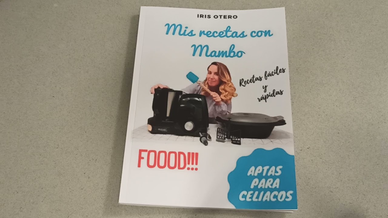 LIBRO DE MIS RECETAS CON MAMBO A LA VENTA!! 📘📘
