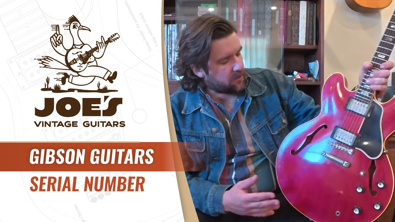 Where to Find the Serial Number on a Gibson Guitar