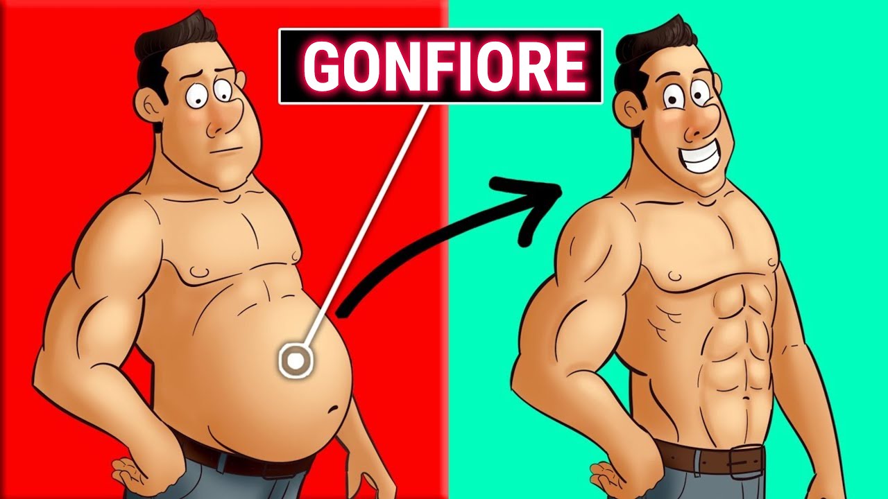 GONFIORE ADDOMINALE - COSTIPAZIONE - REFLUSSO 😔 Ecco perché non hai gli ADDOMINALI